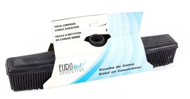 Escobillon Goma p/Pelo Eurostil Lyn